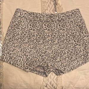 Express Leopard Print Skort. Size 2